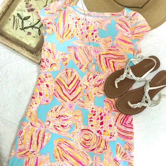 Lilly Pulitzer Loren Dress in Tini Bikini - Picture 5 of 16